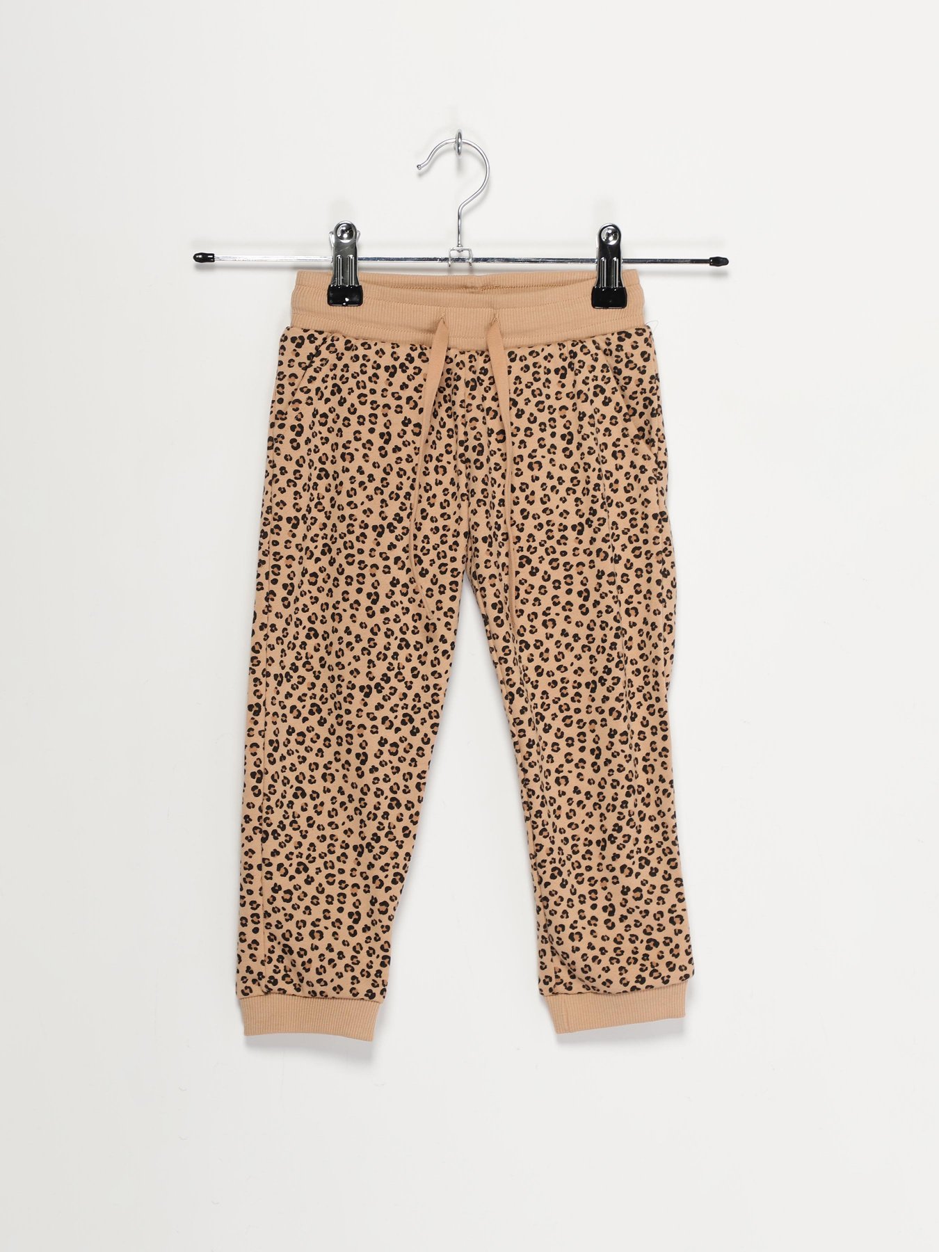 Брюки H&M модель 09251752_бежевий комб. Брюки H&M модель 09251752_бежевий комб. Фото