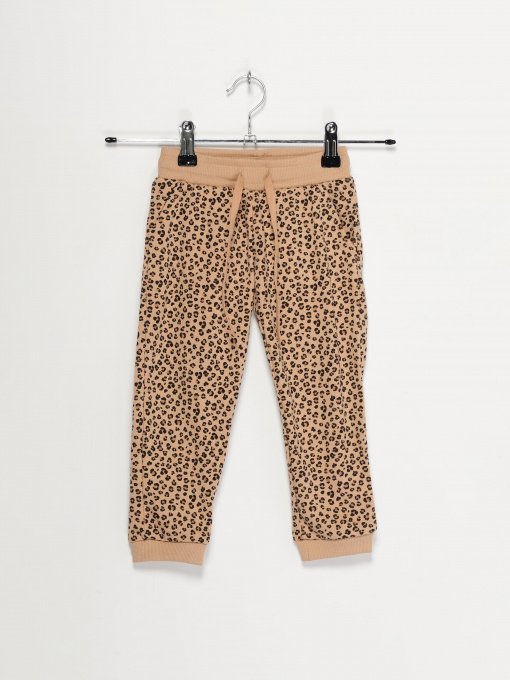 Брюки H&M модель 09251752_бежевий комб. Фото