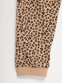 Брюки H&M модель 09251752_бежевий комб. Фото