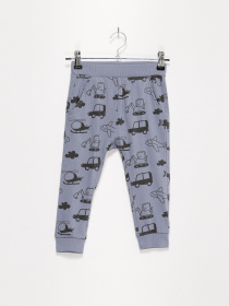 Штани H&M модель 09260022_синій комб. Фото
