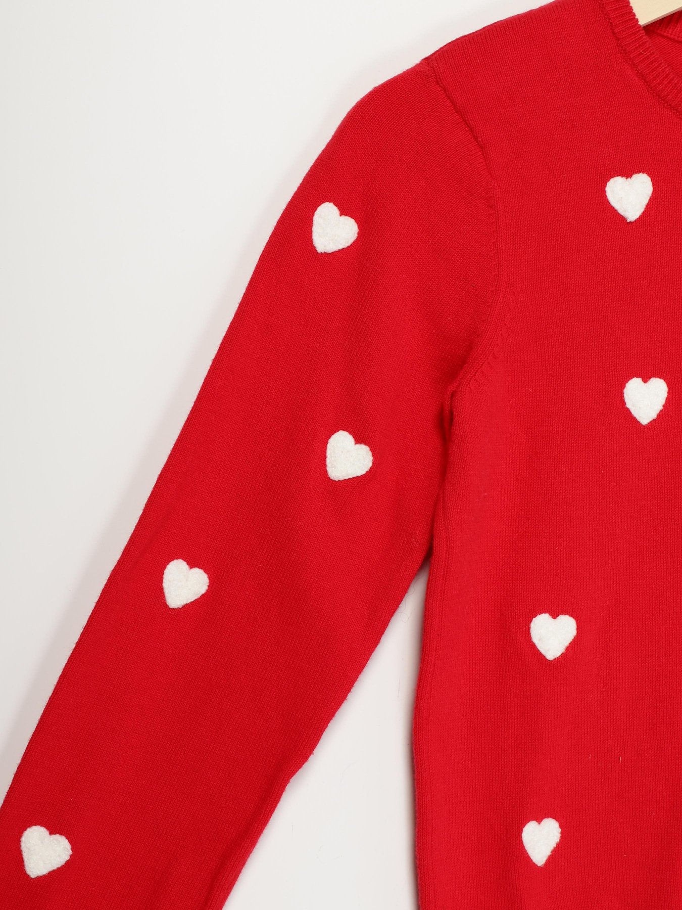 Свитры и кардиганы H&M модель 0926092_червоний з білим Фото