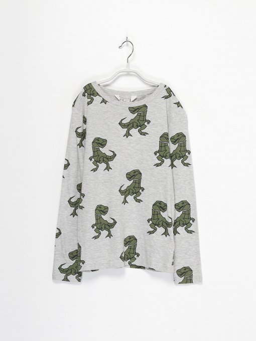 Худі та світшоти H&M модель 0934069_сірий комб. Фото