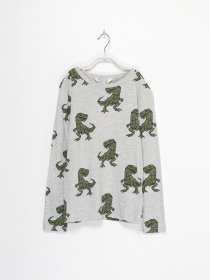 Худі та світшоти H&M модель 0934069_сірий комб. Фото
