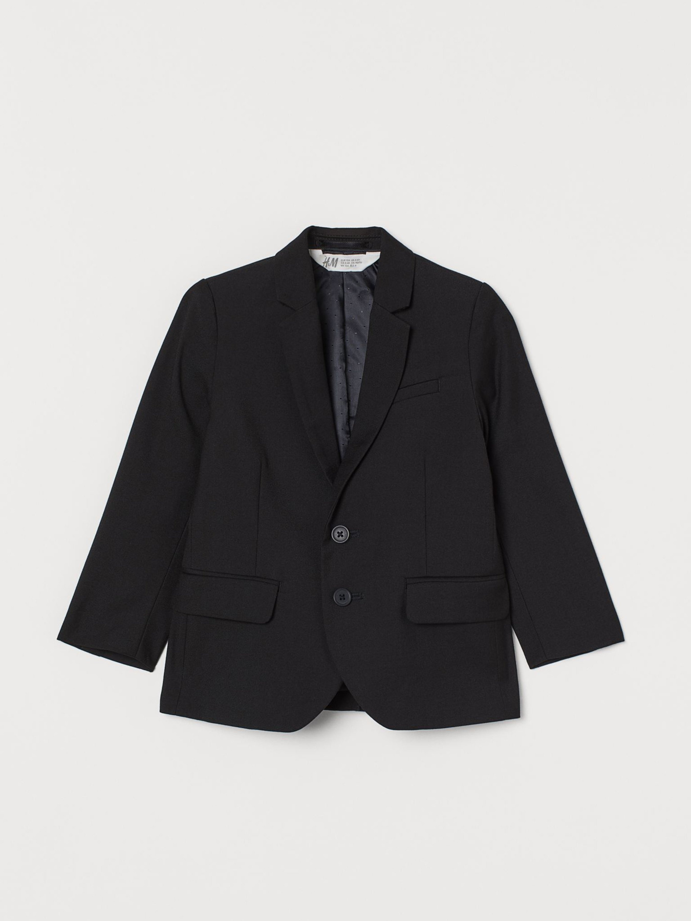 Пиджаки H&M модель 0840622_чорний Пиджаки H&M модель 0840622_чорний Фото