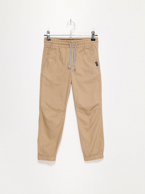 Брюки H&M модель 0934481_бежевий Фото