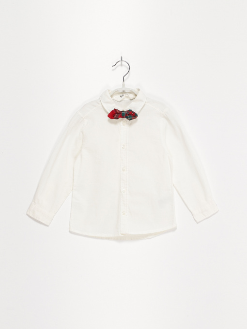 Рубашки H&M модель 0945949_білий Фото