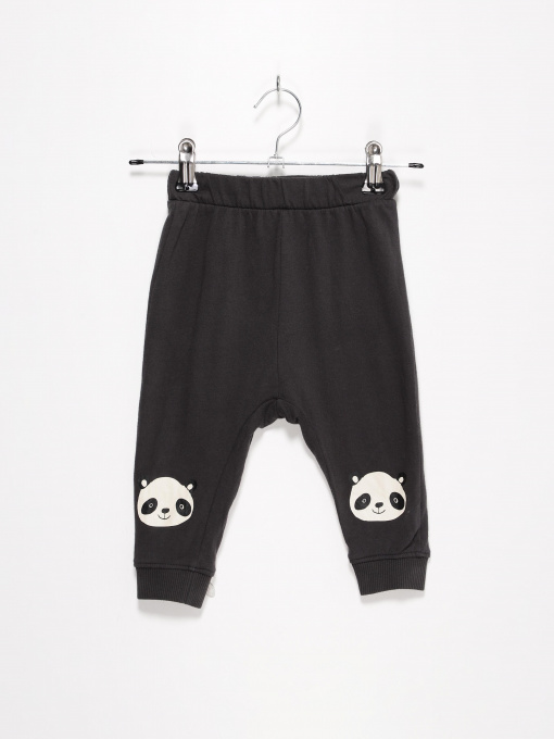 Брюки H&M модель 0954750_т.сірий комб. Фото