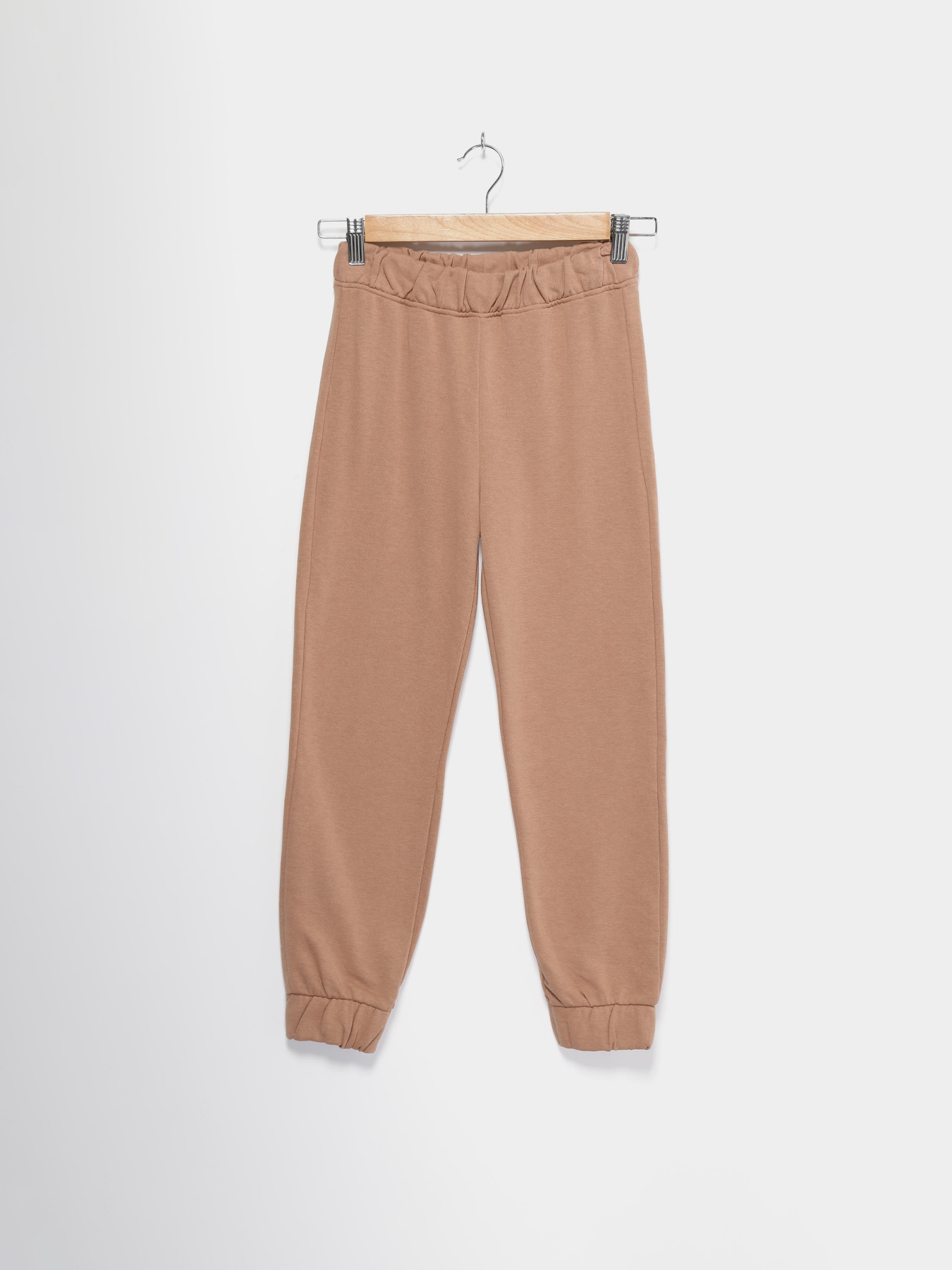 Штани H&M модель 0966261_бежевий Штани H&M модель 0966261_бежевий Фото