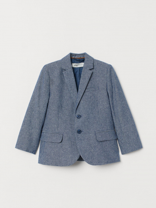 Піджаки H&M модель 0755714_синій комб. Фото