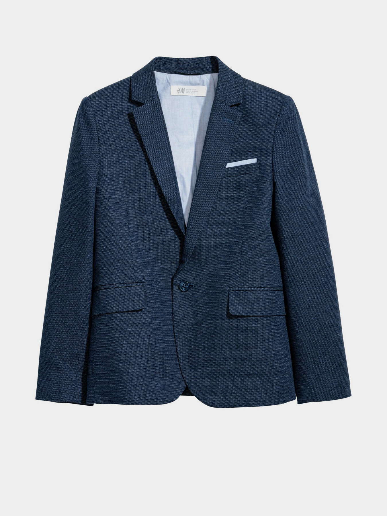 Піджаки H&M модель 0579167_т.синій комб. Фото