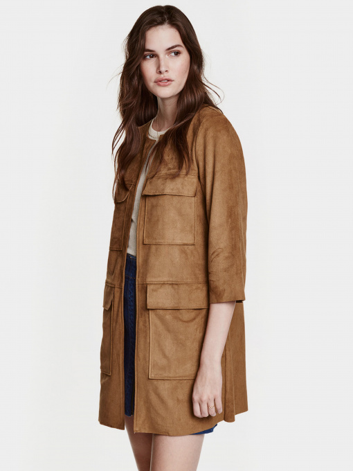 Свитры и кардиганы H&M модель 0400945_коричневий Фото