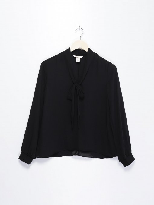 Рубашки H&M модель 0401479_чорний Фото