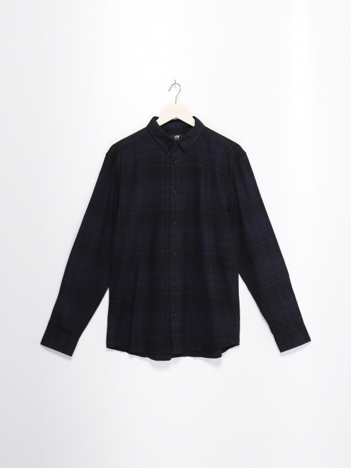 Сорочки H&M модель 0404551_чорний комб. Фото