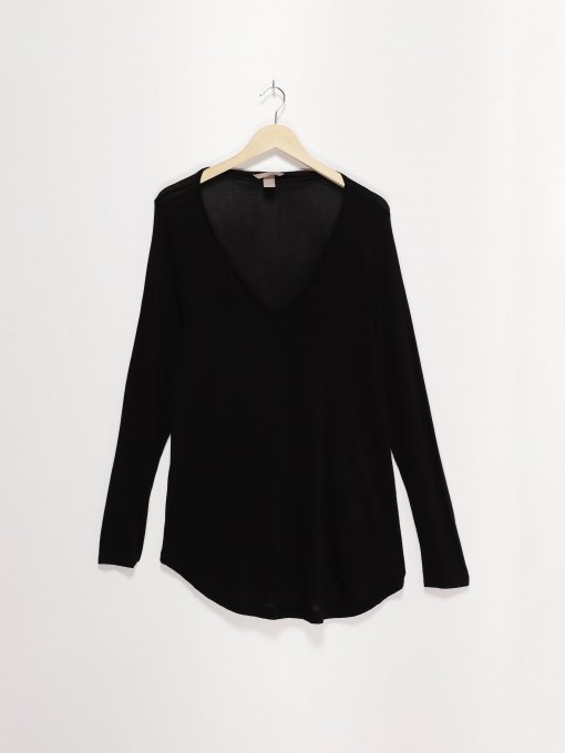 Худи и свитшоты H&M модель 0407040_чорний Фото