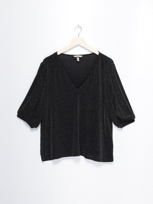 Рубашки H&M модель 0409287_чорний Фото