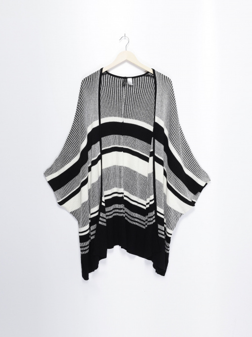 Светри та кардигани H&M модель 0409933_чорний з білим Фото
