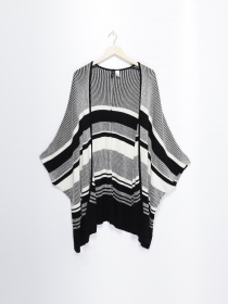 Светри та кардигани H&M модель 0409933_чорний з білим Фото