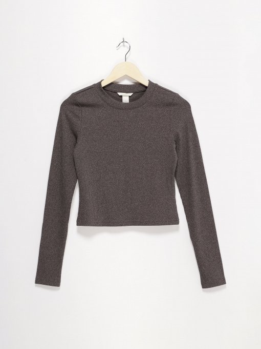 Худи и свитшоты H&M модель 0412131_сірий Фото