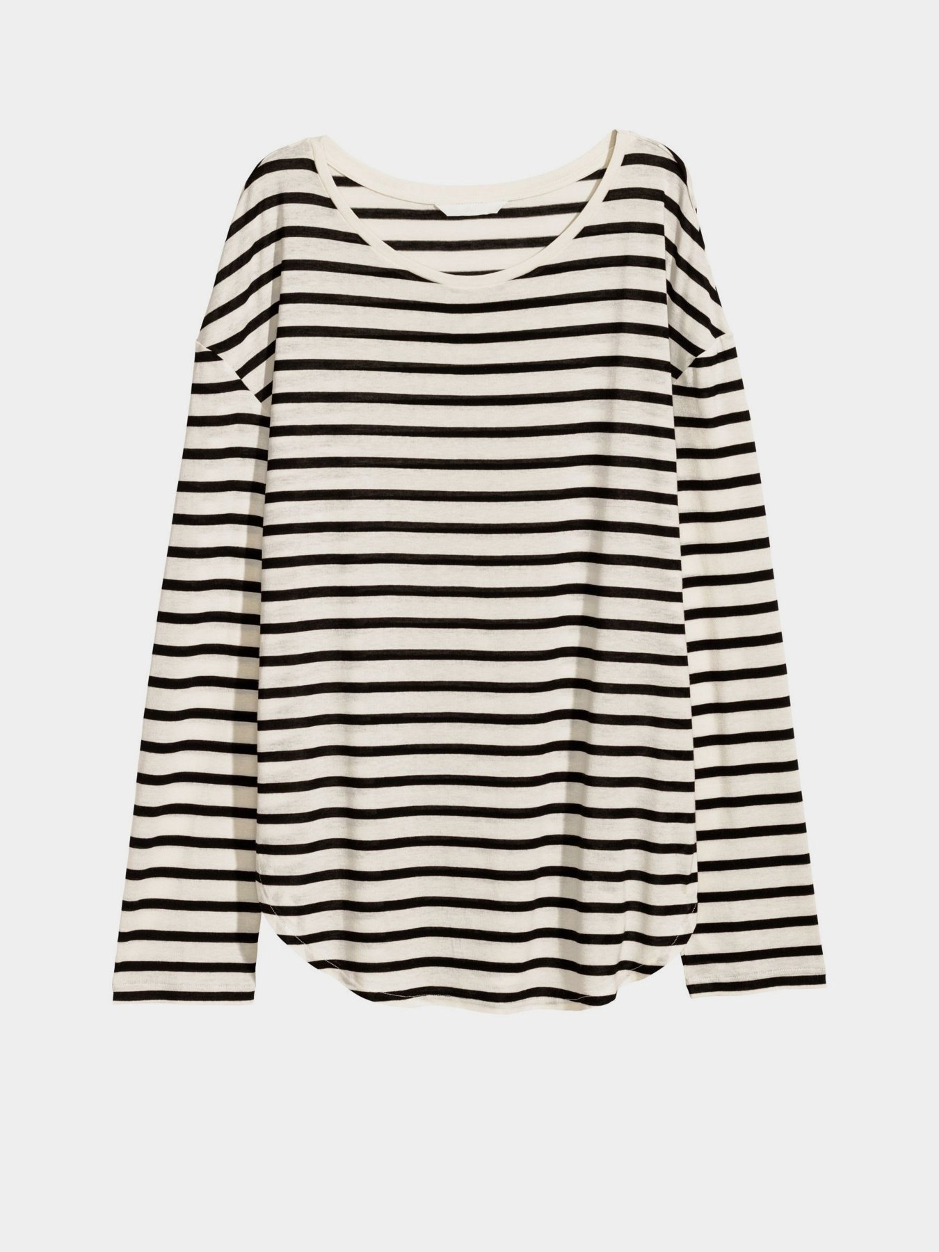 Худи и свитшоты H&M модель 0599963_білий з чорним Фото