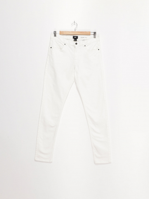 Джинсы H&M модель 0416157_білий Фото