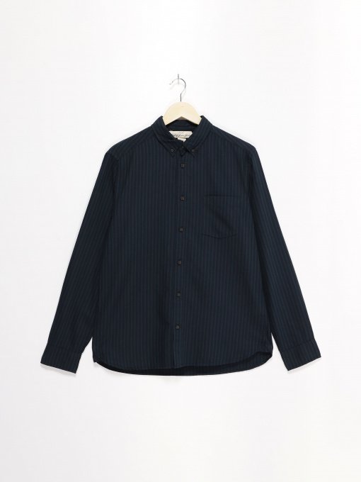 Сорочки H&M модель 0422950_т.синій комб. Фото