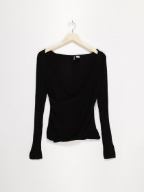 Худи и свитшоты H&M модель 0425791_чорний Фото
