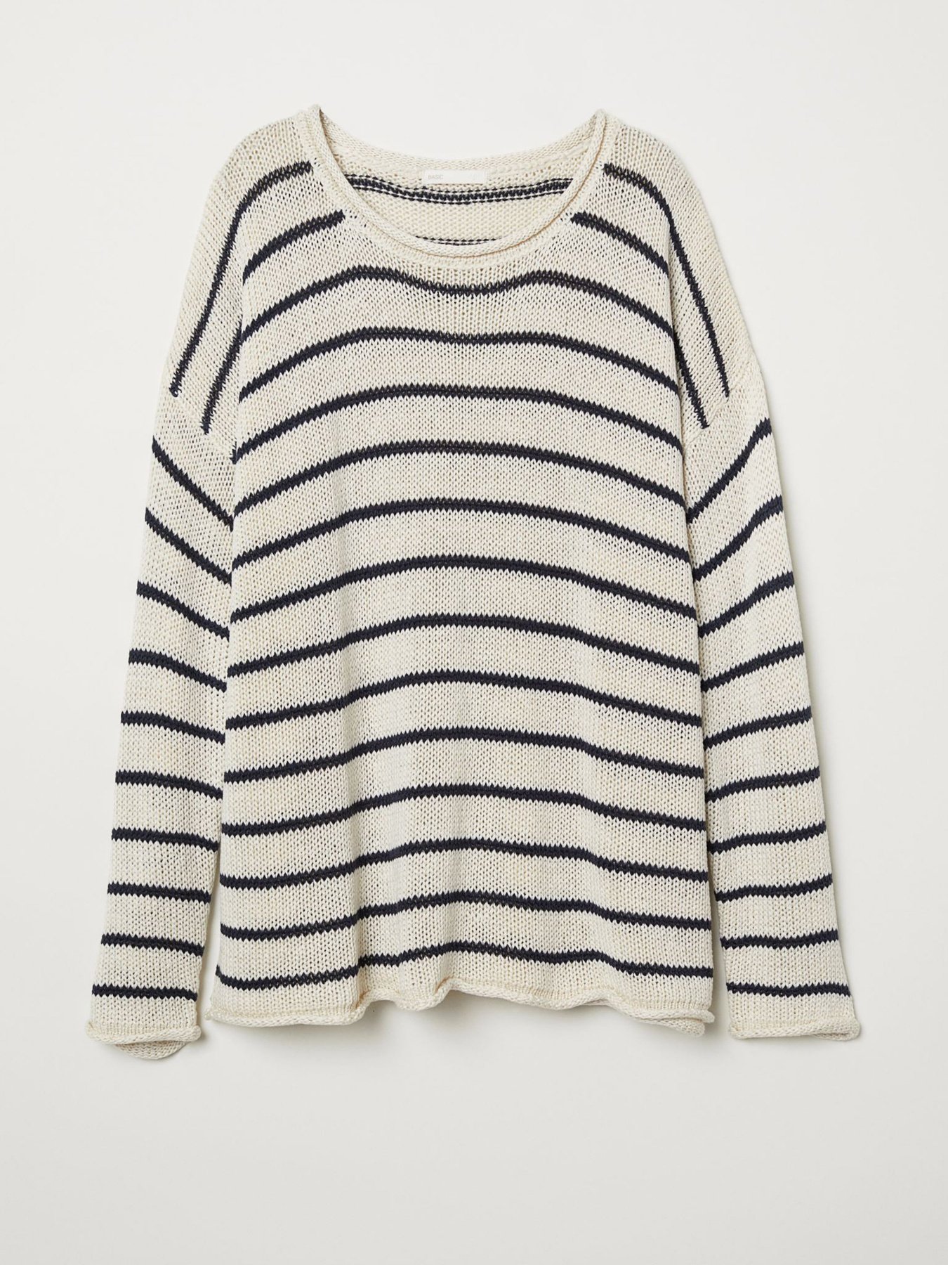 Свитры и кардиганы H&M модель 0610274_молочний з чорним Фото