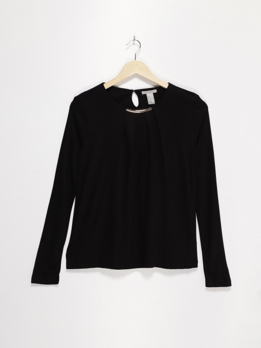 Худи и свитшоты H&M модель 0437548_чорний Фото