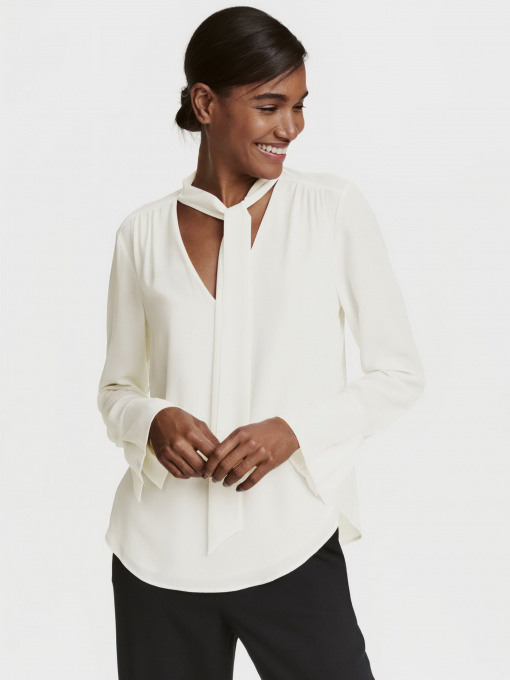 Рубашки H&M модель 0442191_білий Фото