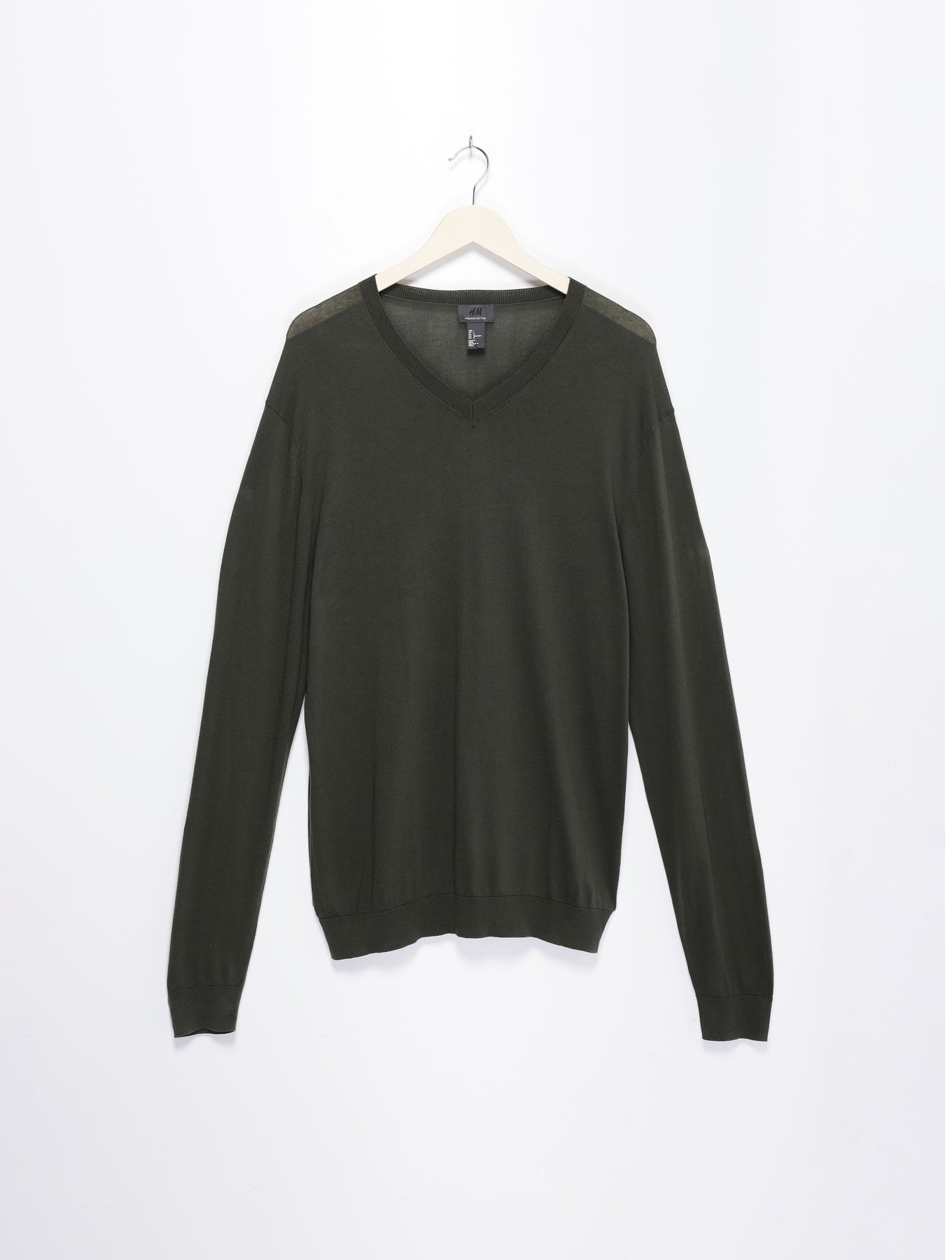 Свитры и кардиганы H&M модель 0443648_т.хакі Фото