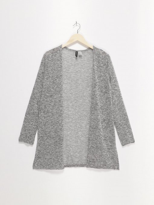 Свитры и кардиганы H&M модель 0446224_сірий комб. Фото