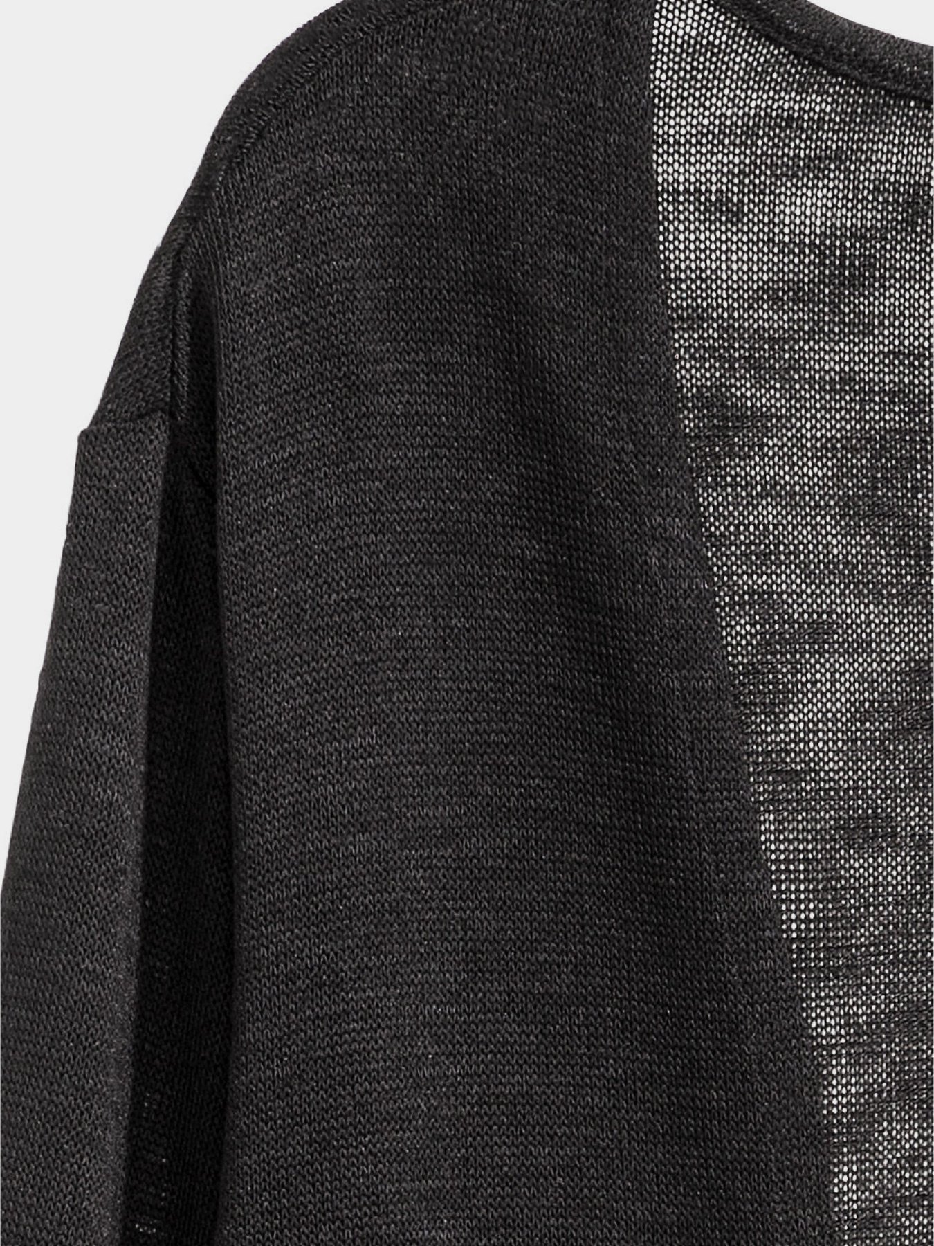 Светри та кардигани H&M модель 0446224_чорний Светри та кардигани H&M модель 0446224_чорний Фото