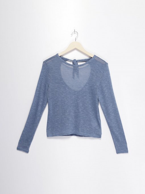 Свитры и кардиганы H&M модель 0448563_синій Фото