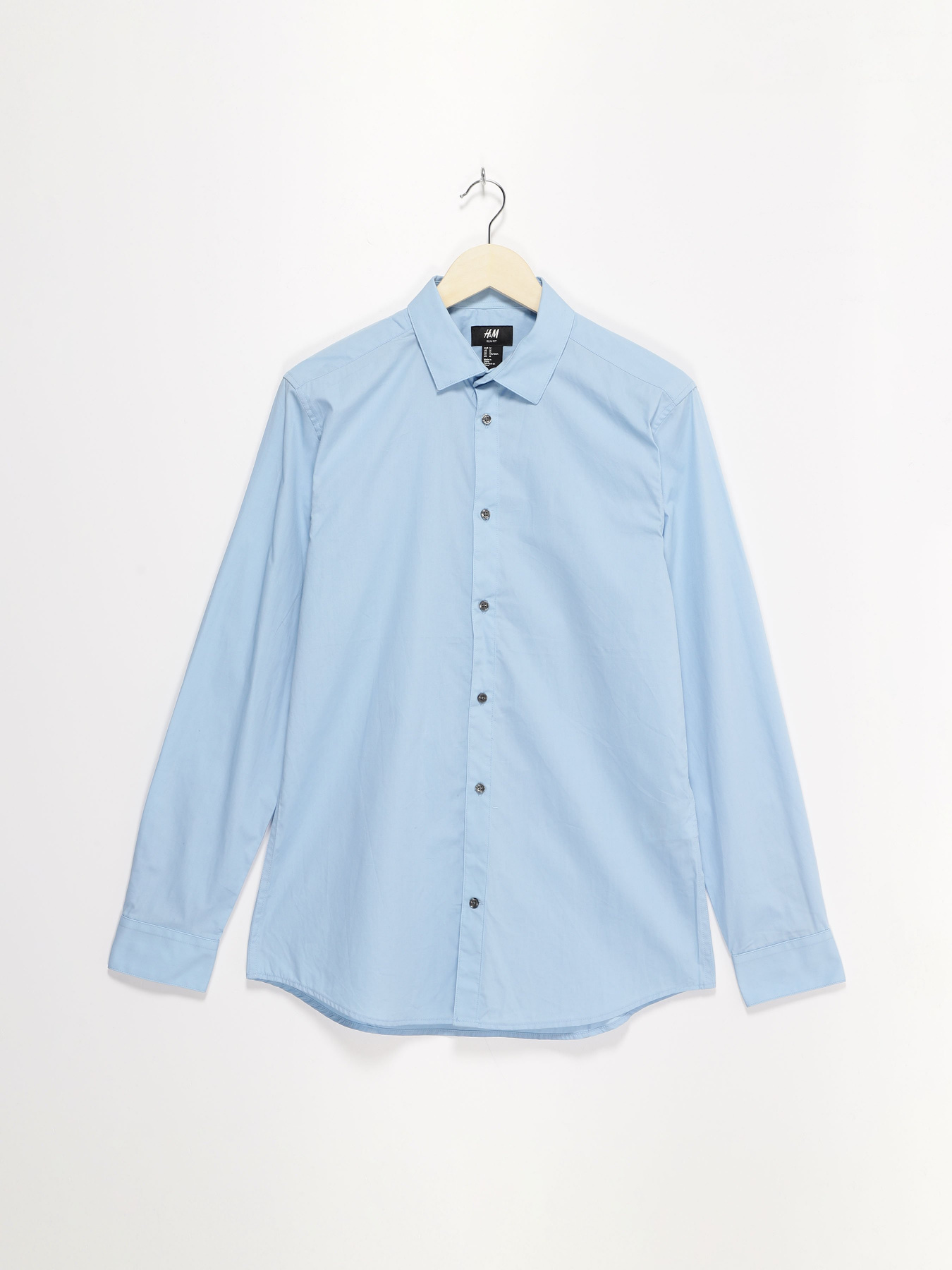 Сорочки H&M модель 0452244_блакитний Фото