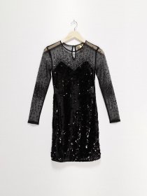 Платья H&M модель 0454219_чорний Фото