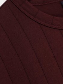 Футболки і поло H&M модель 0456207_т.бордовий Фото