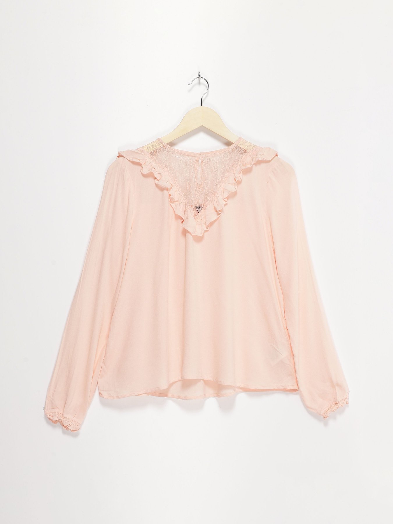 Сорочки H&M модель 0457446_персиковий Фото