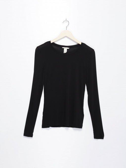 Худи и свитшоты H&M модель 0458087_чорний Фото
