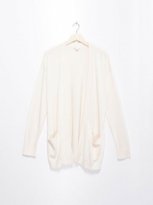 Свитры и кардиганы H&M модель 0460302_білий Фото