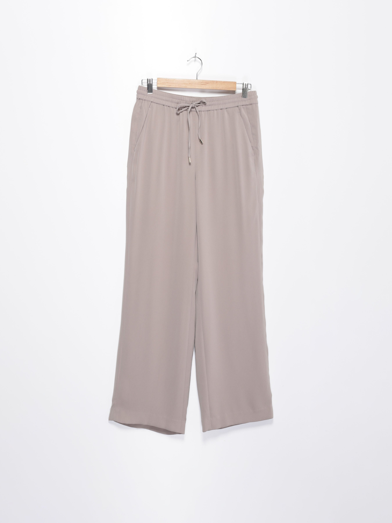 Штани H&M модель 0462640_бежевий Штани H&M модель 0462640_бежевий Фото