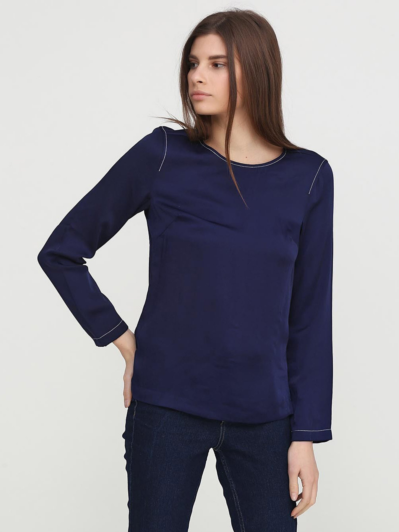 Рубашки H&M модель 0463272_т.синій Фото