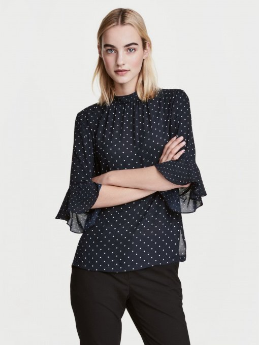 Рубашки H&M модель 0471976_т.синій з білим Фото