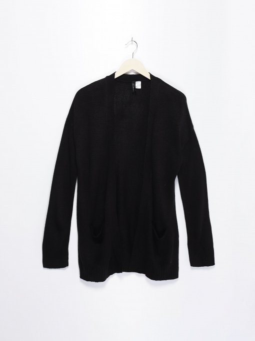 Свитры и кардиганы H&M модель 0519588_чорний Фото