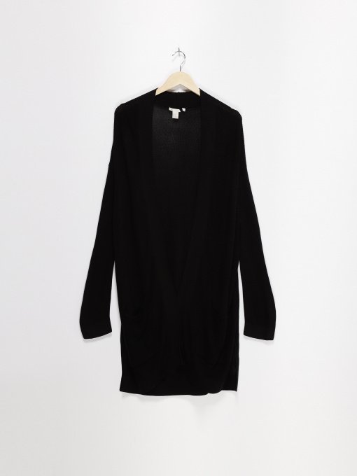 Свитры и кардиганы H&M модель 0522372_чорний Фото