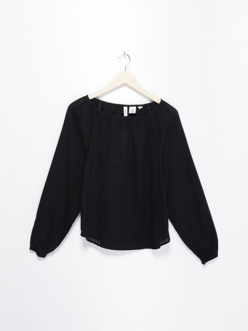 Рубашки H&M модель 0523635_чорний Фото