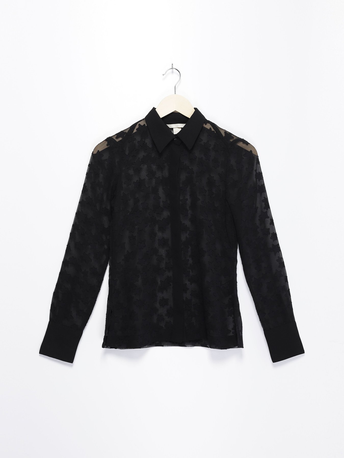 Сорочки H&M модель 0548482_чорний Фото