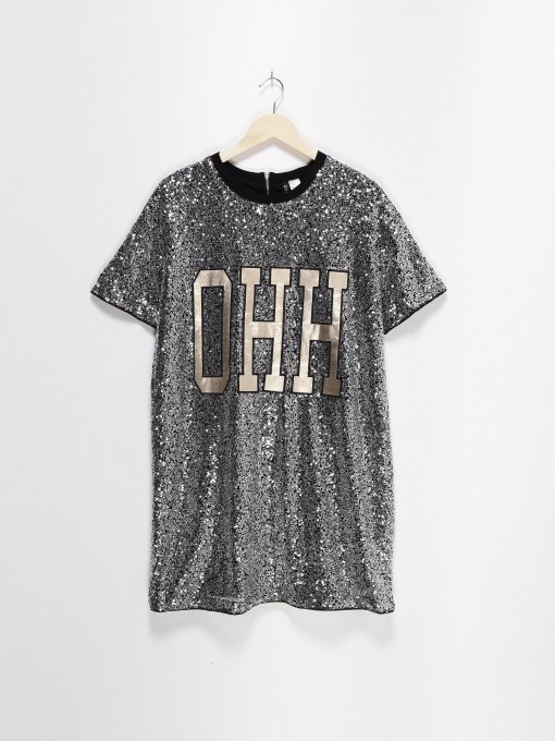 Платья H&M модель 0550991_срібний комб. Фото