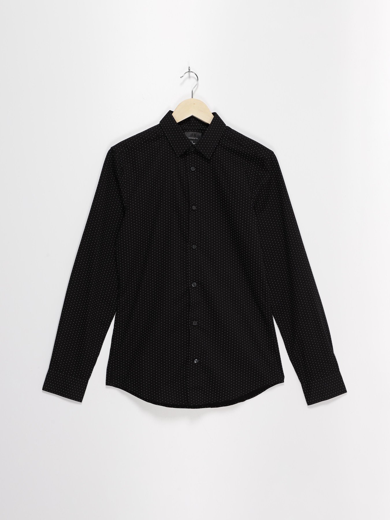 Сорочки H&M модель 0551892_чорний комб. Фото