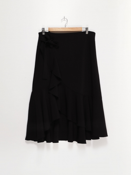 Юбки H&M модель 0563158_чорний Фото