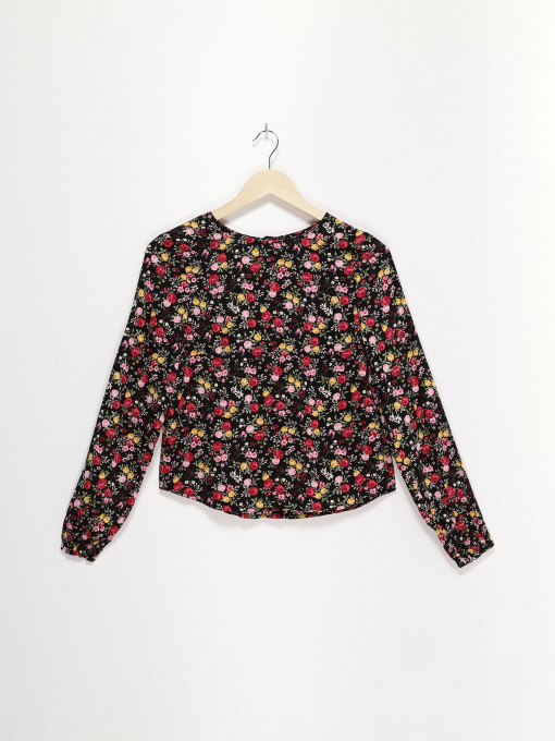 Рубашки H&M модель 0569200_чорний комб. Фото